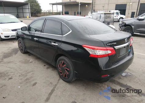 2014 Nissan Sentra S z USA, uszkodzony, nr VIN 3N1AB7AP9EY322185